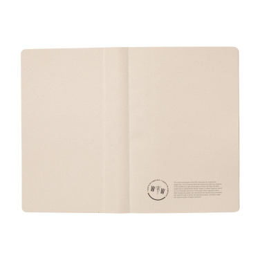 Logotrade promotional gift picture of: Sugarcane Paper Notebook A5
