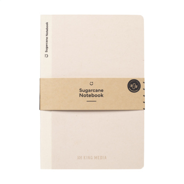 Logo trade advertising products image of: Sugarcane Paper Notebook A5