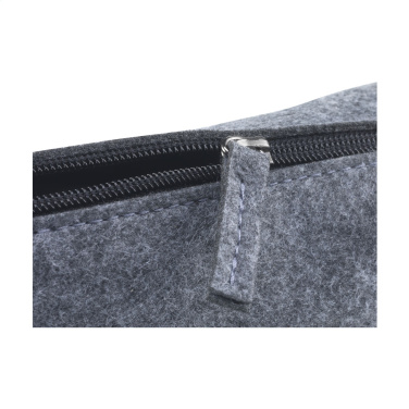 Logotrade promotional item picture of: Pencil Case GRS RPET Felt