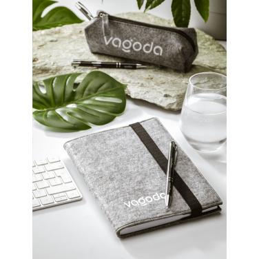 Logotrade business gift image of: Pencil Case GRS RPET Felt