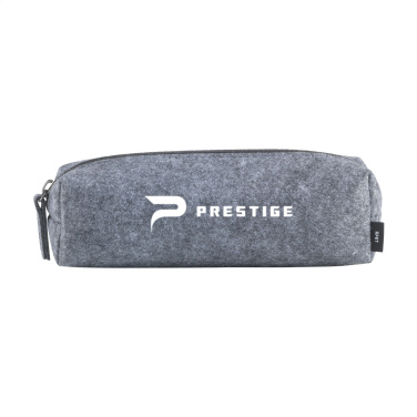 Logo trade promotional giveaways image of: Pencil Case GRS RPET Felt