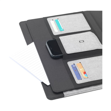 Logo trade promotional gifts picture of: Quest Portfolio RCS RPET A4  document folder