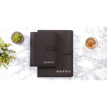 Logotrade promotional product picture of: Quest Portfolio RPET A5 document folder