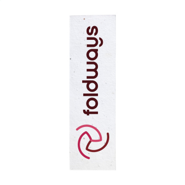 Logo trade promotional items image of: Seed Paper Bookmark