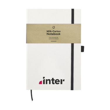 Logo trade promotional gifts image of: Milk-Carton Paper Notebook A5