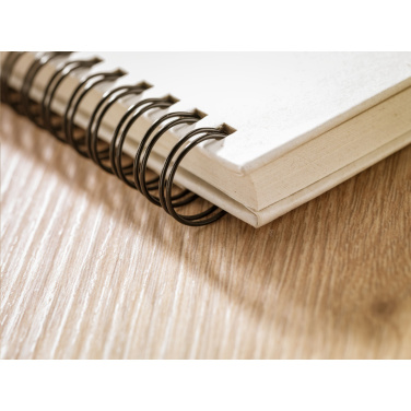 Logo trade promotional giveaway photo of: Milk-Carton Wire-O Paper Notebook A5