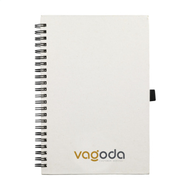 Logo trade promotional giveaway photo of: Milk-Carton Wire-O Paper Notebook A5