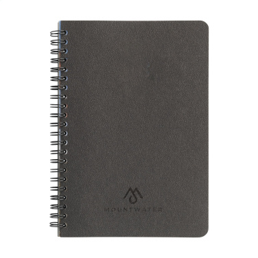 Logotrade promotional gift image of: Coffee Paper Notebook Wire-O A5