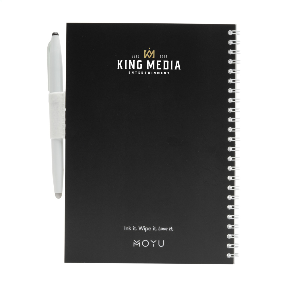 Logo trade promotional gifts image of: MOYU Erasable Stone Paper Notebook SoftCover 18 pages