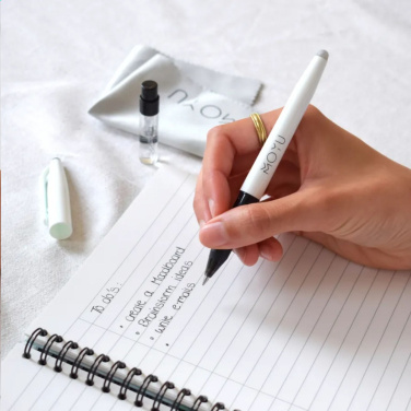 Logo trade promotional gifts picture of: MOYU Erasable Stone Paper Notebook SoftCover 18 pages