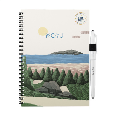 Logotrade advertising products photo of: MOYU Erasable Stone Paper Notebook Custom SoftCover