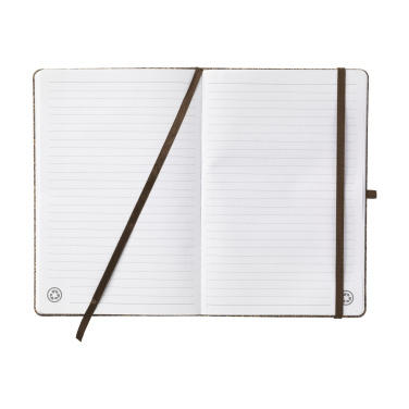 Logo trade advertising products picture of: CoffeeGround Cork Paper Notebook A5