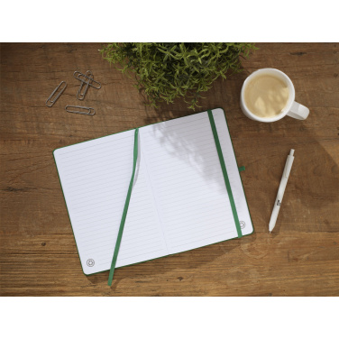 Logotrade promotional gift image of: Recycled GRS PU Paper Notebook A5