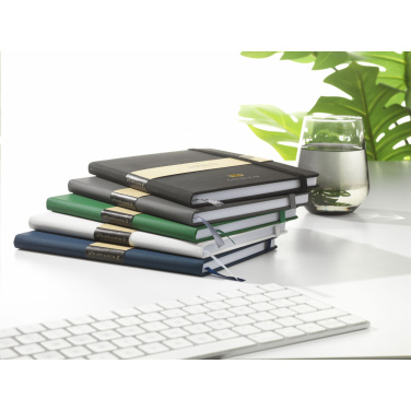 Logotrade advertising products photo of: Recycled GRS PU Paper Notebook A5