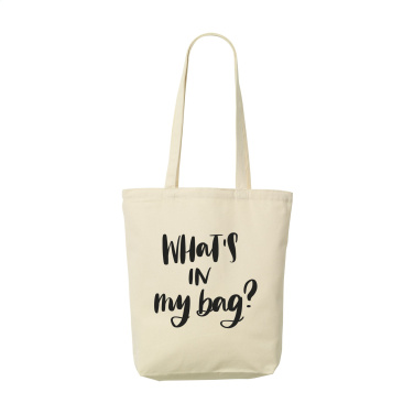 Logotrade promotional giveaway image of: Canvas ShoppyBag long handles (270 g/m²)