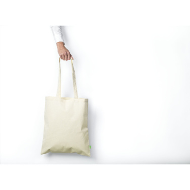 Logo trade promotional merchandise image of: Organic Cotton GOTS Shopper (140 g/m²) bag