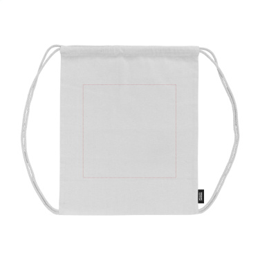Logotrade promotional gift image of: Organic Cotton GOTS Promo (140 g/m²) backpack