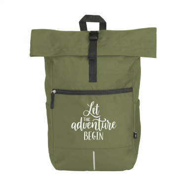 Logo trade promotional merchandise image of: Nolan Recycle RPET backpack