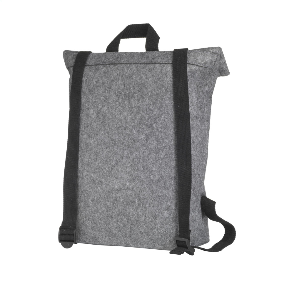 Logo trade corporate gift photo of: Nolan GRS RPET Felt backpack