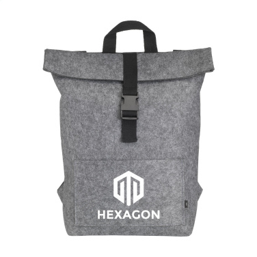 Logo trade advertising product photo of: Nolan GRS RPET Felt backpack