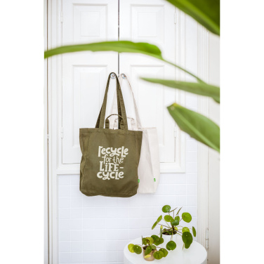 Logotrade promotional items photo of: Organic Cotton Canvas Tote Bag (280 g/m²)