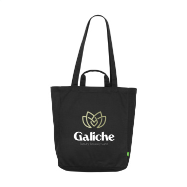 Logo trade promotional gifts image of: Organic Cotton Canvas GOTS Tote Bag (280 g/m²)