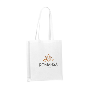 Logo trade corporate gifts picture of: Colour Square Bag GRS Recycled Cotton (150 g/m²)