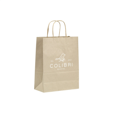 Logo trade corporate gift photo of: Leaf It Bag recycled grass paper (90 g/m²) S