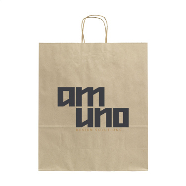 Logotrade promotional product image of: Leaf It Bag Wide recycled grass paper (90 g/m²) L