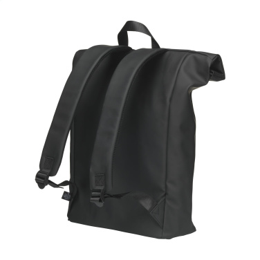 Logotrade business gifts photo of: Lennon Roll-Top Recycled Backpack