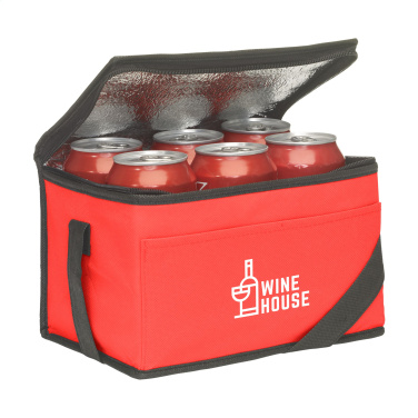 Logo trade business gifts image of: Keep-it-Cool GRS RPET cooler bag