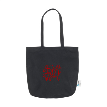 Logotrade promotional item image of: Wolkat Rabat Recycled Textile Shopper