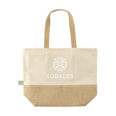 Logo trade promotional merchandise picture of: Cancun Beachbag Organic Cotton (320 g/m²)