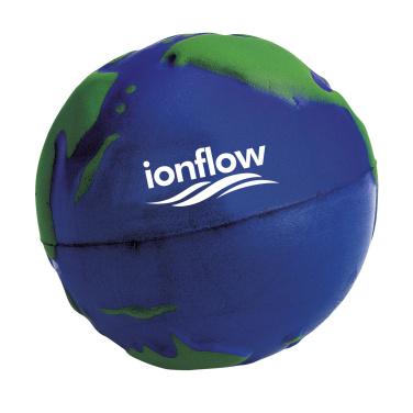 Logo trade advertising product photo of: StressGlobe Ø 6.5cm stressball