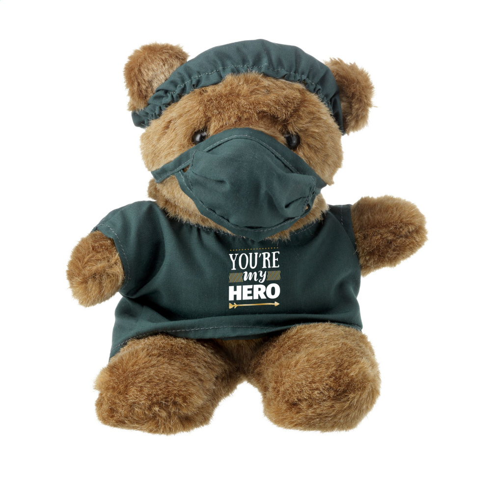 Logo trade promotional merchandise image of: Doc teddy bear cuddle toy