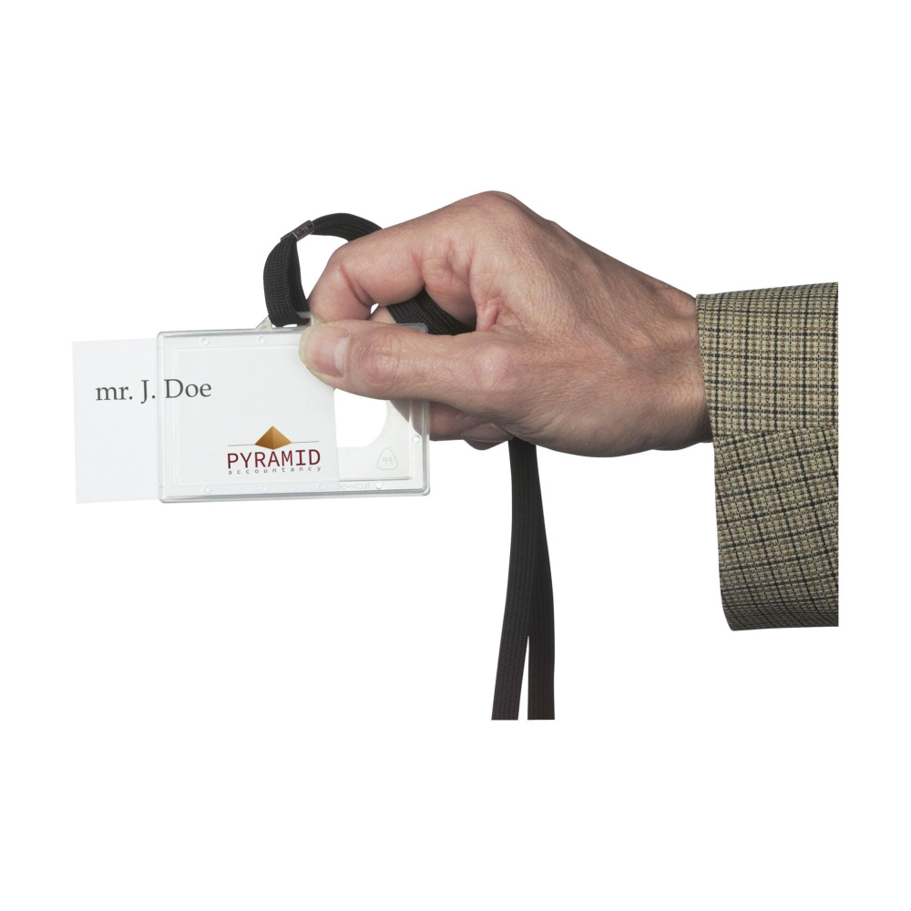 Logo trade promotional items image of: LanyardBadge