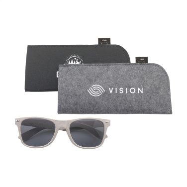 Logo trade promotional item photo of: Feltro GRS RPET Pouch for glasses