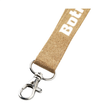 Logotrade promotional giveaway image of: Lanyard Cork 2 cm keycord