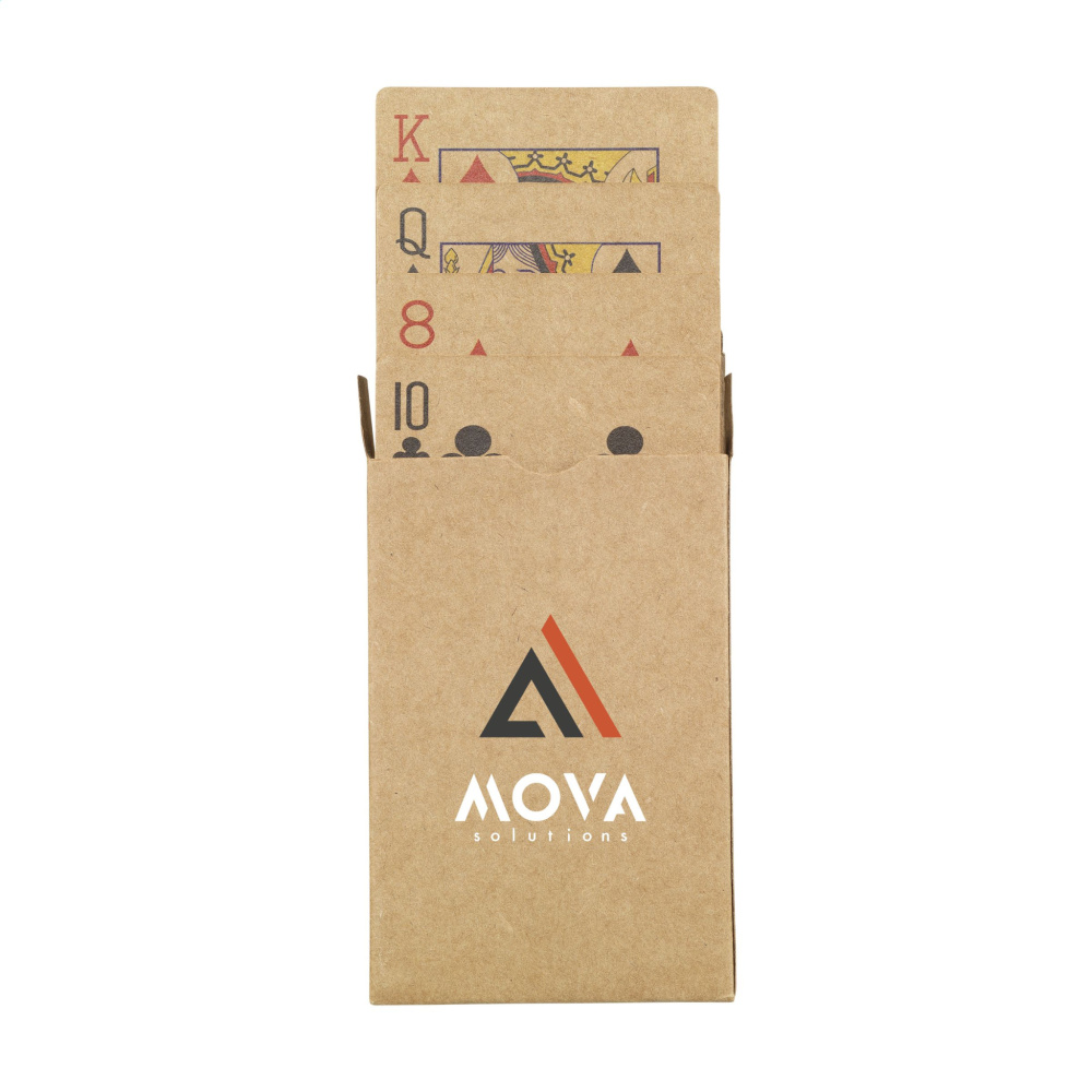 Logo trade business gifts image of: Recycled Playing Cards Single deck
