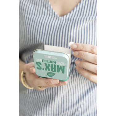 Logo trade corporate gifts picture of: Max's Mints Organic Menthol Mints