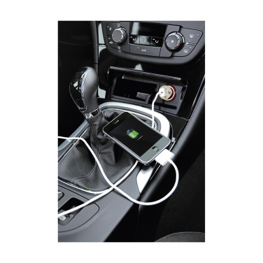 Logotrade advertising products photo of: USB CarCharger plug