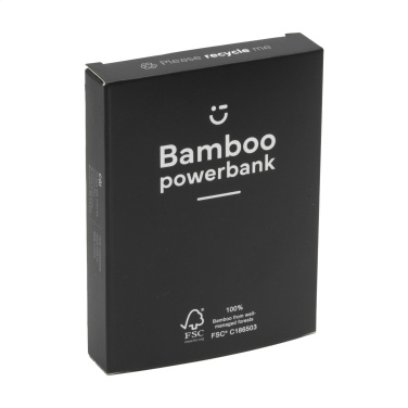 Logotrade business gift image of: Bamboo 4000 Powerbank external charger