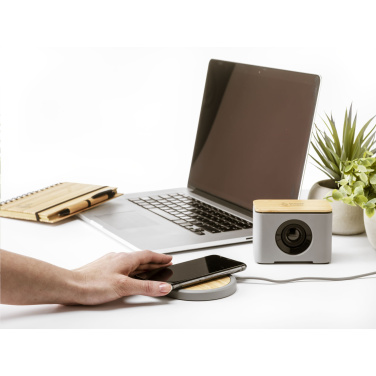 Logotrade advertising product picture of: Lidos Stone ECO 10W Wireless Charger