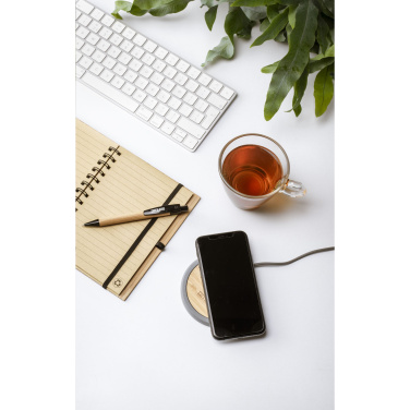 Logotrade promotional giveaway image of: Lidos Stone ECO 10W Wireless Charger