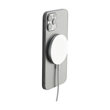 Logo trade advertising products picture of: Force MagSafe 10W Recycled Wireless Charger