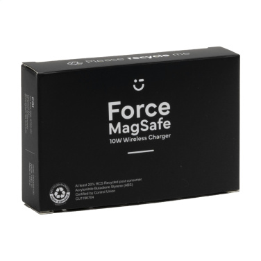 Logotrade promotional giveaway picture of: Force MagSafe 10W Recycled Wireless Charger