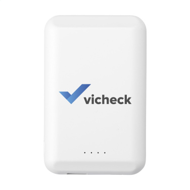 Logotrade promotional giveaway image of: Force Magnetic RCS Recycled Wireless Powerbank 5000
