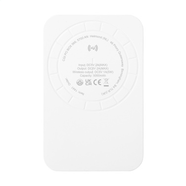 Logotrade promotional merchandise picture of: Force Magnetic RCS Recycled Wireless Powerbank 5000