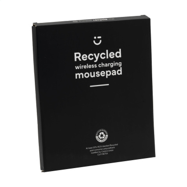 Logotrade promotional giveaways photo of: RCS Recycled Wireless Charging Mousepad