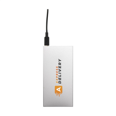 Logotrade corporate gift image of: Tecco GRS Recycled Alu Powerbank 5000 external charger